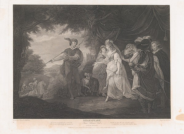 After William Hamilton:The Princess Rosaline etc. 1793-16x12"(A3) Poster