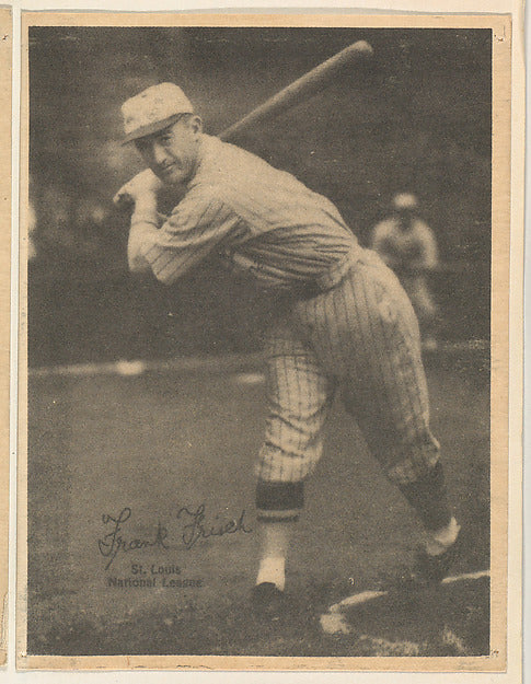 :Frank Frisch St. Louis National League from the Portraits a-16x12"(A3) Poster