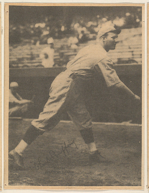 :Charles Ruffing Boston American League from the Portraits a-16x12"(A3) Poster