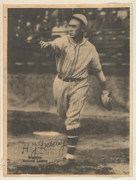 :H.J. DeBerry Brooklyn National League from the Portraits an-16x12"(A3) Poster