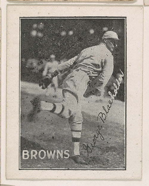 :George Blaeholder Browns c1935-16x12"(A3) Poster