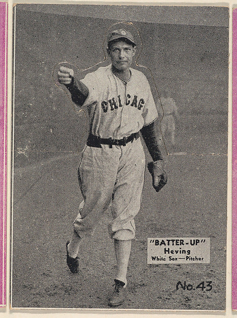 :Card 43 Heving White Sox Pitcher from the Batter Up series-16x12"(A3) Poster