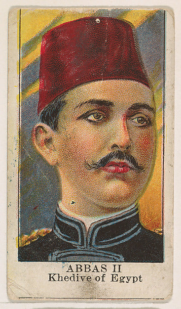 :Abbas II Khedive of Egypt from the Rulers series for The La-16x12"(A3) Poster