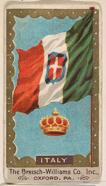 :Flag of Italy from the Flags series for Breisch-Williams Co-16x12"(A3) Poster