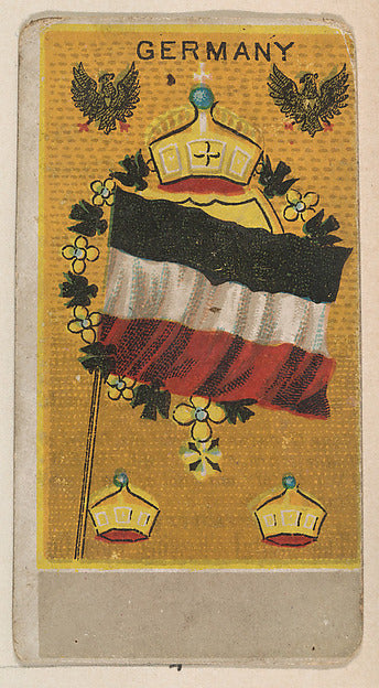 :Flag of Germany from the Flags series for The Dental Chewin-16x12"(A3) Poster