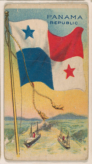 :Flag of Panama from the Flagum series issued by the America-16x12"(A3) Poster