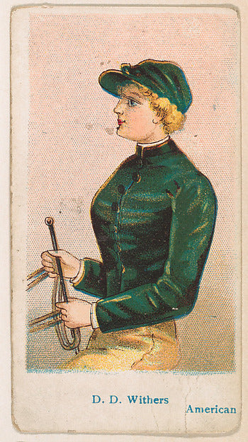 :D.D. Withers American from the Jockey Caramels series for t-16x12"(A3) Poster