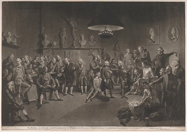 The Royal Academy of Arts August 2,1773-After Johan Joseph Zo, Poster Print