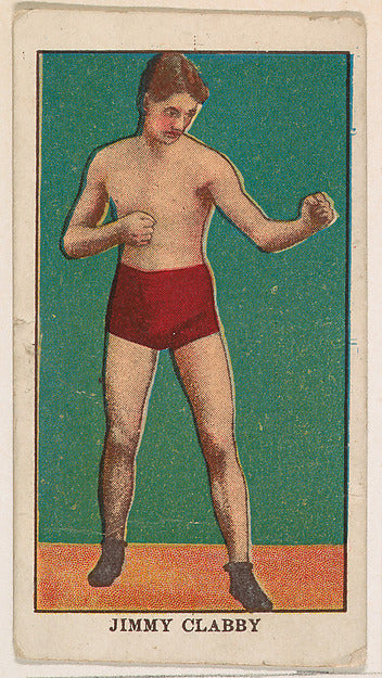 :Jimmy Clabby from the Twenty-Five Prizefighters series 1910-16x12"(A3) Poster