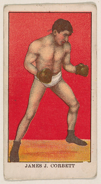 :James J. Corbett from the Twenty-Five Prizefighters series -16x12"(A3) Poster