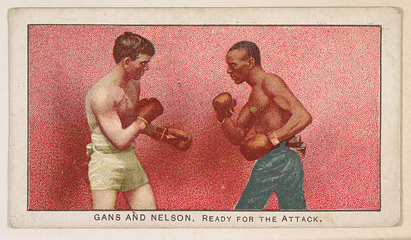 :Gans and Nelson Ready for the Attack from the 27 Scrappers -16x12"(A3) Poster