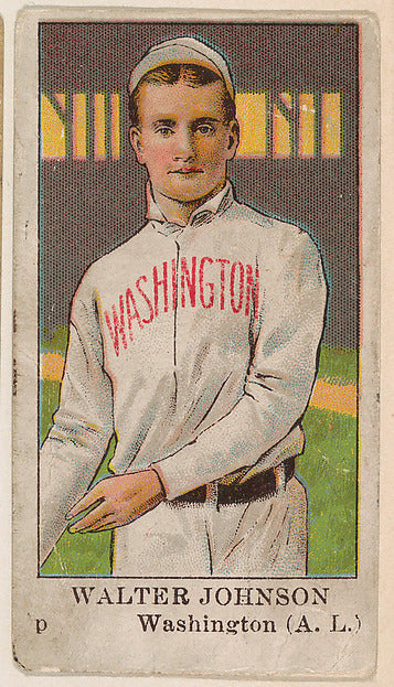 :Walter Johnson Pitcher Washington American League from the -16x12"(A3) Poster