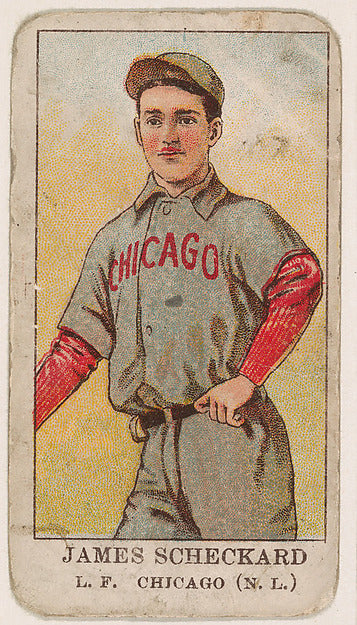 :James Scheckard Left Field Chicago National League from the-16x12"(A3) Poster