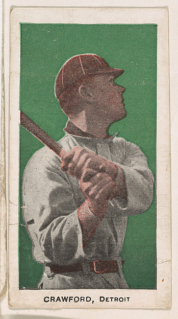 :Crawford Detroit from the "Star Baseball Players" series i-16x12"(A3) Poster