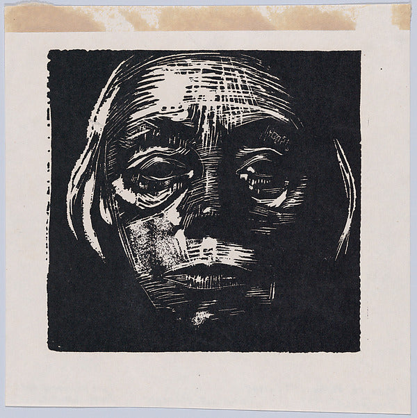 Self-Portrait n.d.-Käthe Kollwitz 1867–1945 Moritzburg),16x12"(A3)Poster