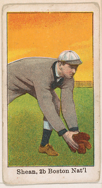 :Shean 2nd Base Boston National League from the "25 Baseball-16x12"(A3) Poster