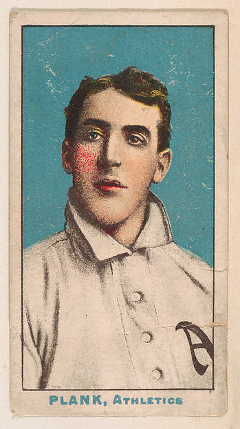 :Plank Athletics from the "Nadja Caramels" series issued by-16x12"(A3) Poster