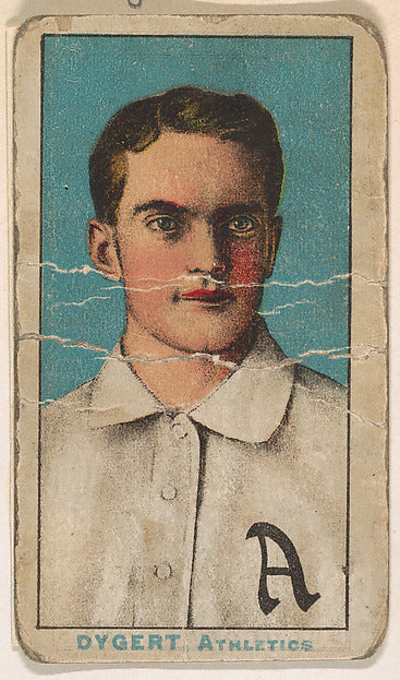 :Dygert Athletics from the "Nadja Caramels" series issued b-16x12"(A3) Poster