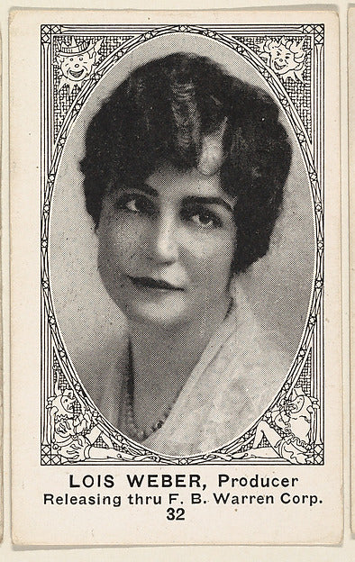 :Card 32 Lois Weber Producer Releasing through F.B. Warren C-16x12"(A3) Poster