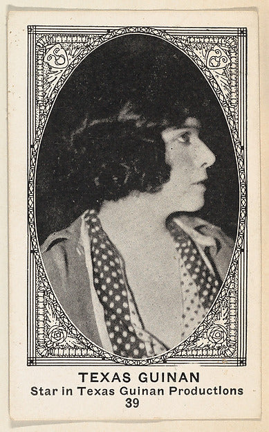 :Card 39 Texas Guinan Star in Texas Guinan Productions from -16x12"(A3) Poster