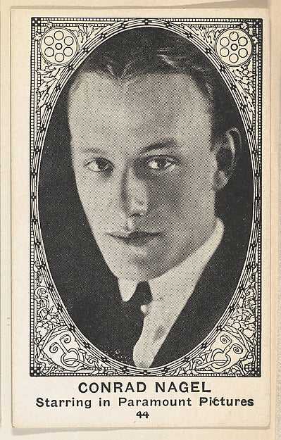 :Card 44 Conrad Nagel Starring in Paramount Pictures from th-16x12"(A3) Poster