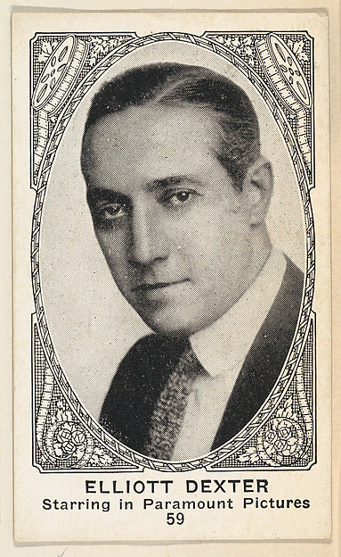 :Card 59 Elliott Dexter Starring in Paramount Pictures from -16x12"(A3) Poster