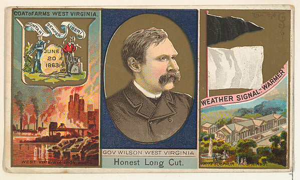 :Governor Wilson West Virginia from "Governors Arms Etc." se-16x12"(A3) Poster