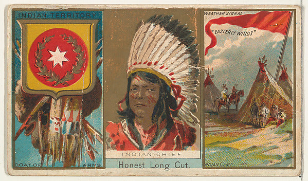 :Indian Chief from "Governors Arms Etc." series issued by D-16x12"(A3) Poster