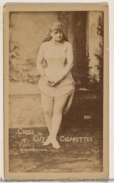 :Card Number 335 Miss Marcom from the Actors and Actresses s-16x12"(A3) Poster