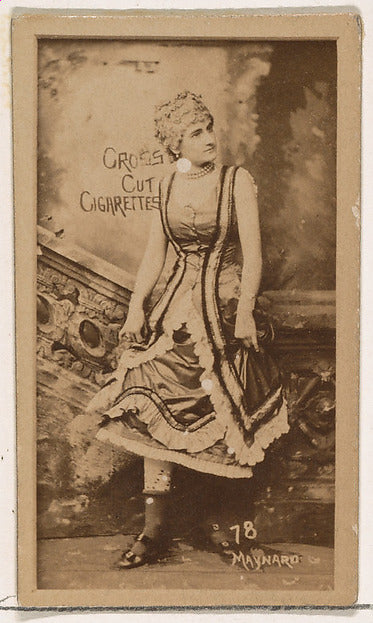 :Card Number 78 Maynard from the Actors and Actresses series-16x12"(A3) Poster