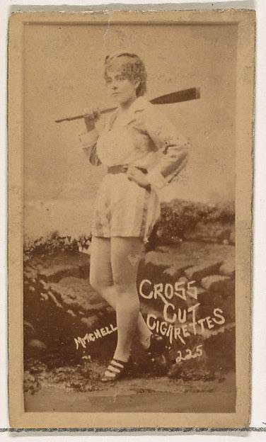 :Card Number 225 Mitchell from the Actors and Actresses seri-16x12"(A3) Poster