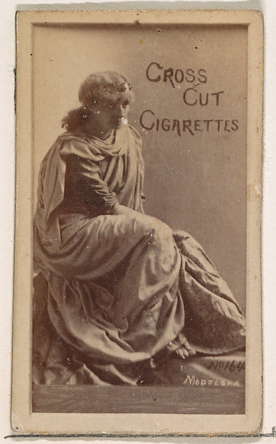 :Card Number 164 Modjeska from the Actors and Actresses seri-16x12"(A3) Poster