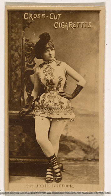 :Card Number 242 Annie Brevoor from the Actors and Actresses-16x12"(A3) Poster