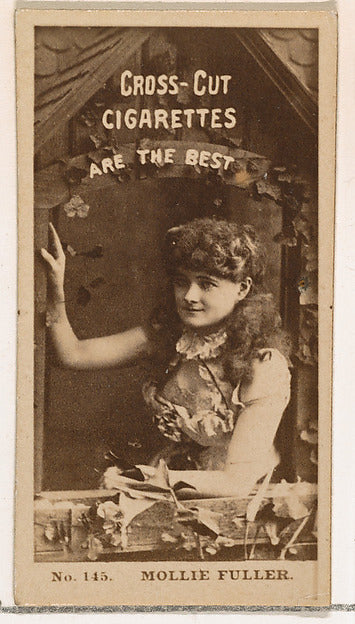 :Card Number 145 Miss Fuller from the Actors and Actresses s-16x12"(A3) Poster