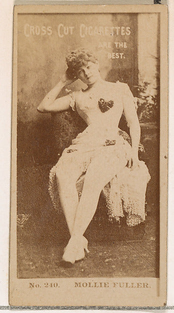 :Card Number 240 Miss Fuller from the Actors and Actresses s-16x12"(A3) Poster