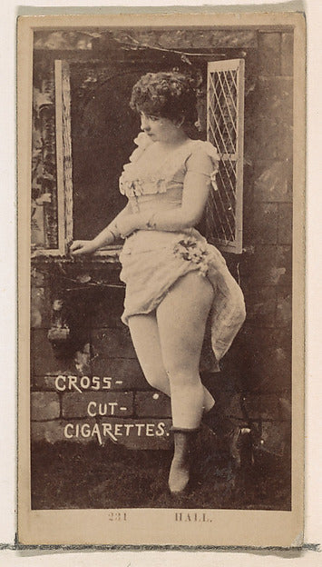 :Card Number 231 Hall from the Actors and Actresses series i-16x12"(A3) Poster