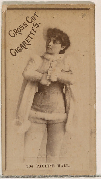 :Card Number 204 Pauline Hall from the Actors and Actresses -16x12"(A3) Poster