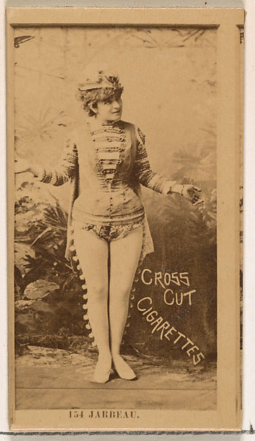 :Card Number 154 Miss Jarbeau from the Actors and Actresses -16x12"(A3) Poster