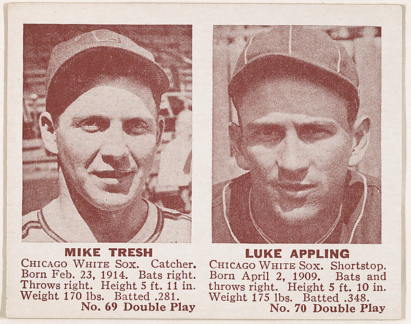 :Mike Tresh Luke Appling-16x12"(A3) Poster