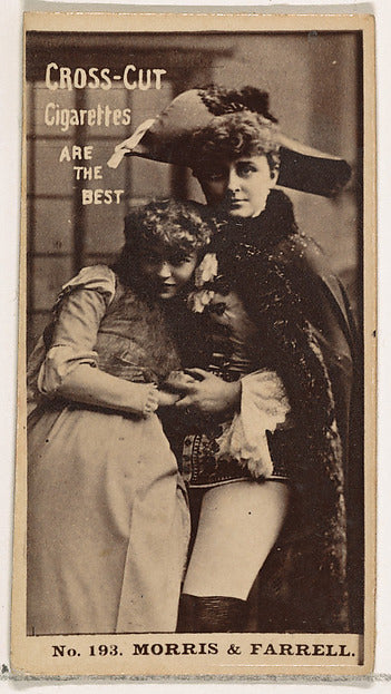 :Card Number 193 Morris and Farrell from the Actors and Actr-16x12"(A3) Poster