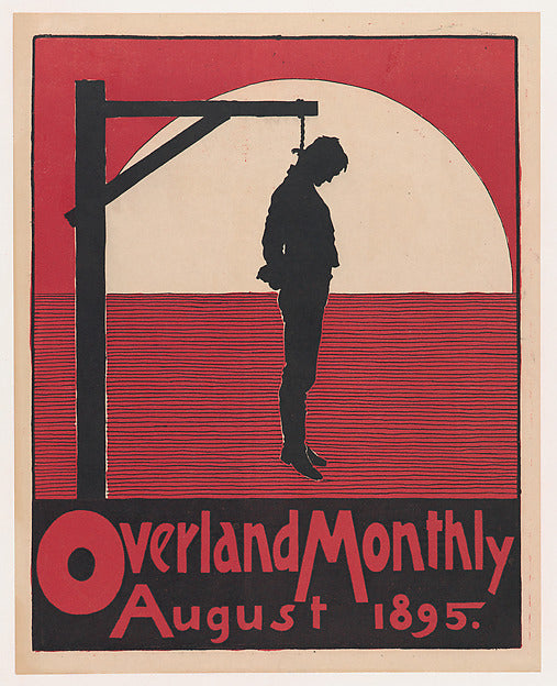 Overland Monthly: August c1895-Lafayette Maynard Dixon,16x12"(A3)Poster