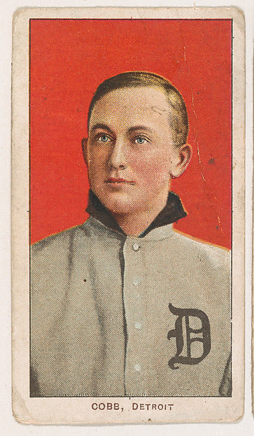 :Ty Cobb Detroit from Coupon Cigarettes Baseball Issue 1910 -16x12"(A3) Poster