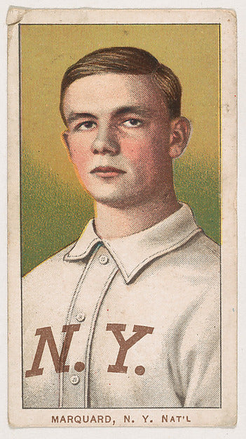 :Rube Marquard New York from Coupon Cigarettes Baseball Issu-16x12"(A3) Poster