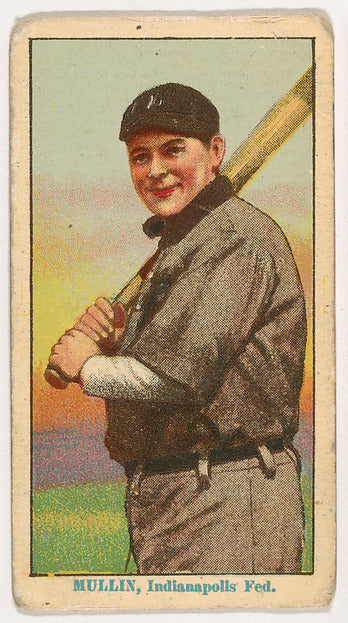 :George Mullin Indianapolis from Coupon Cigarettes Baseball -16x12"(A3) Poster