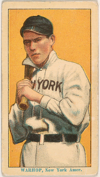 :Jack Warhop New York from Coupon Cigarettes Baseball Issue -16x12"(A3) Poster