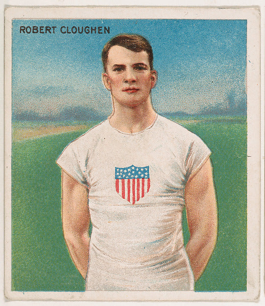 :Robert Cloughen Track and Field from Mecca & Hassan Champio-16x12"(A3) Poster