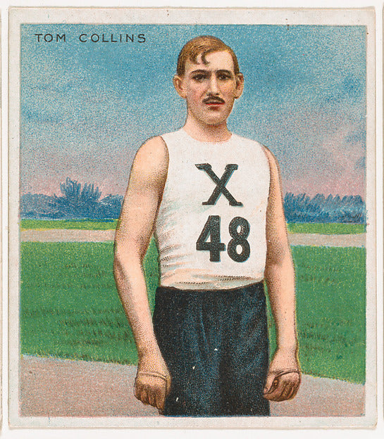 :Tom Collins Track and Field from Mecca & Hassan Champion At-16x12"(A3) Poster
