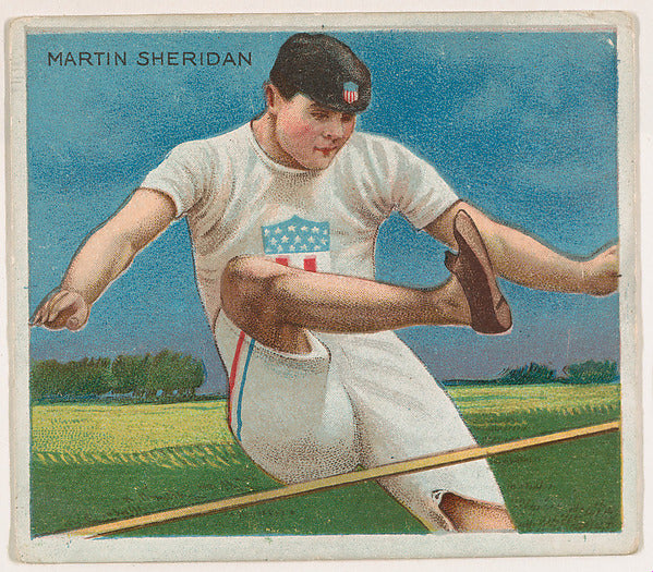 :Martin Sheridan Track and Field from Mecca & Hassan Champio-16x12"(A3) Poster