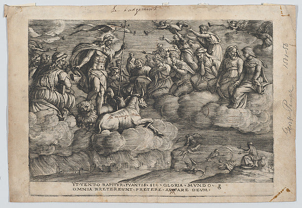 The Triumph of Eternity on Death from The Triumph of Petrarch, Poster Print Wall Art