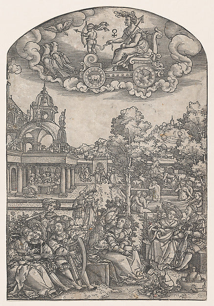 Georg Pencz:Venus from The Seven Planets -16x12"(A3) Poster